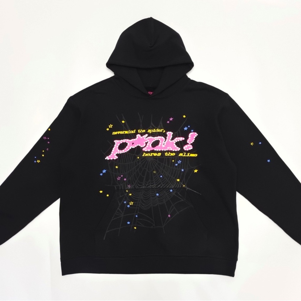 black spider hoodie